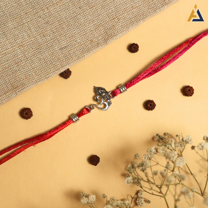 SILVER RAKHI