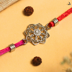 SILVER RAKHI