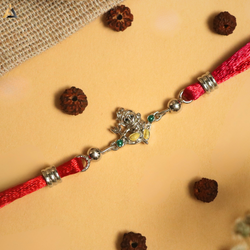 SILVER RAKHI