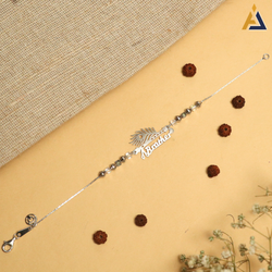 SILVER RAKHI