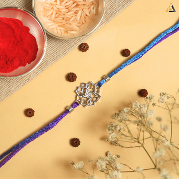 SILVER RAKHI