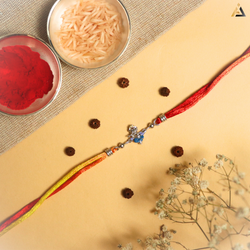 SILVER RAKHI