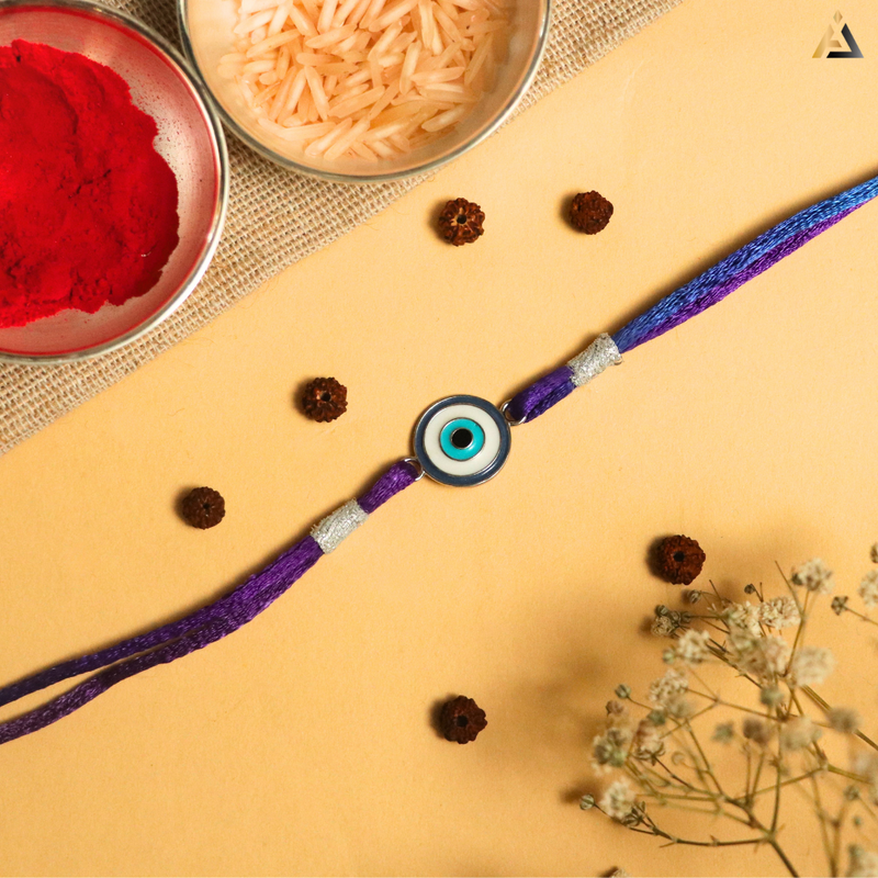 SILVER RAKHI