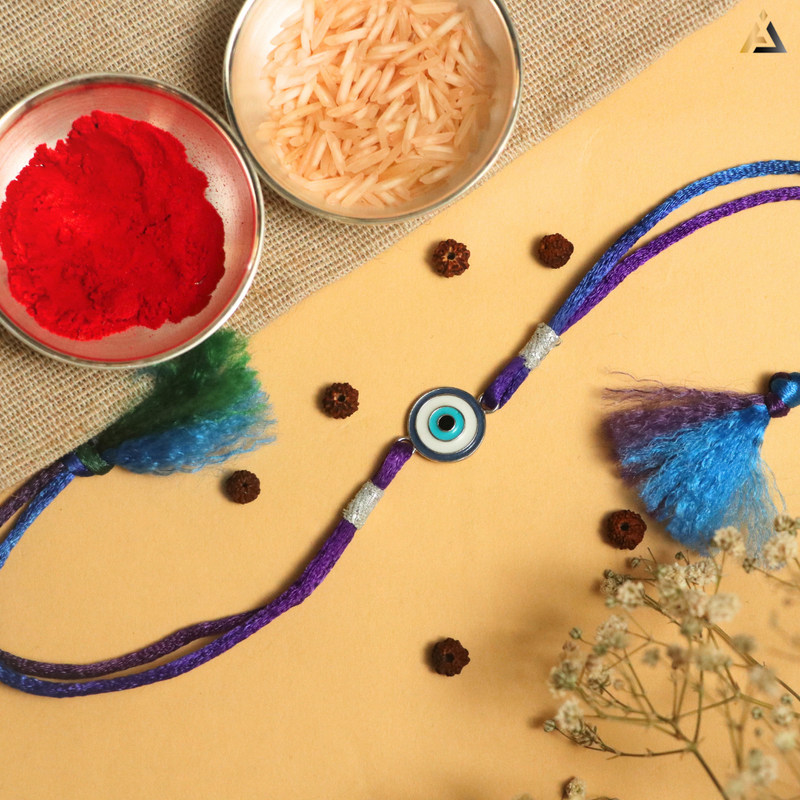 SILVER RAKHI