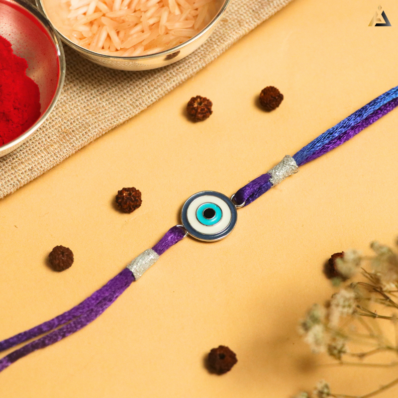 SILVER RAKHI