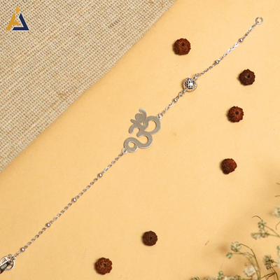 Silver Rakhi